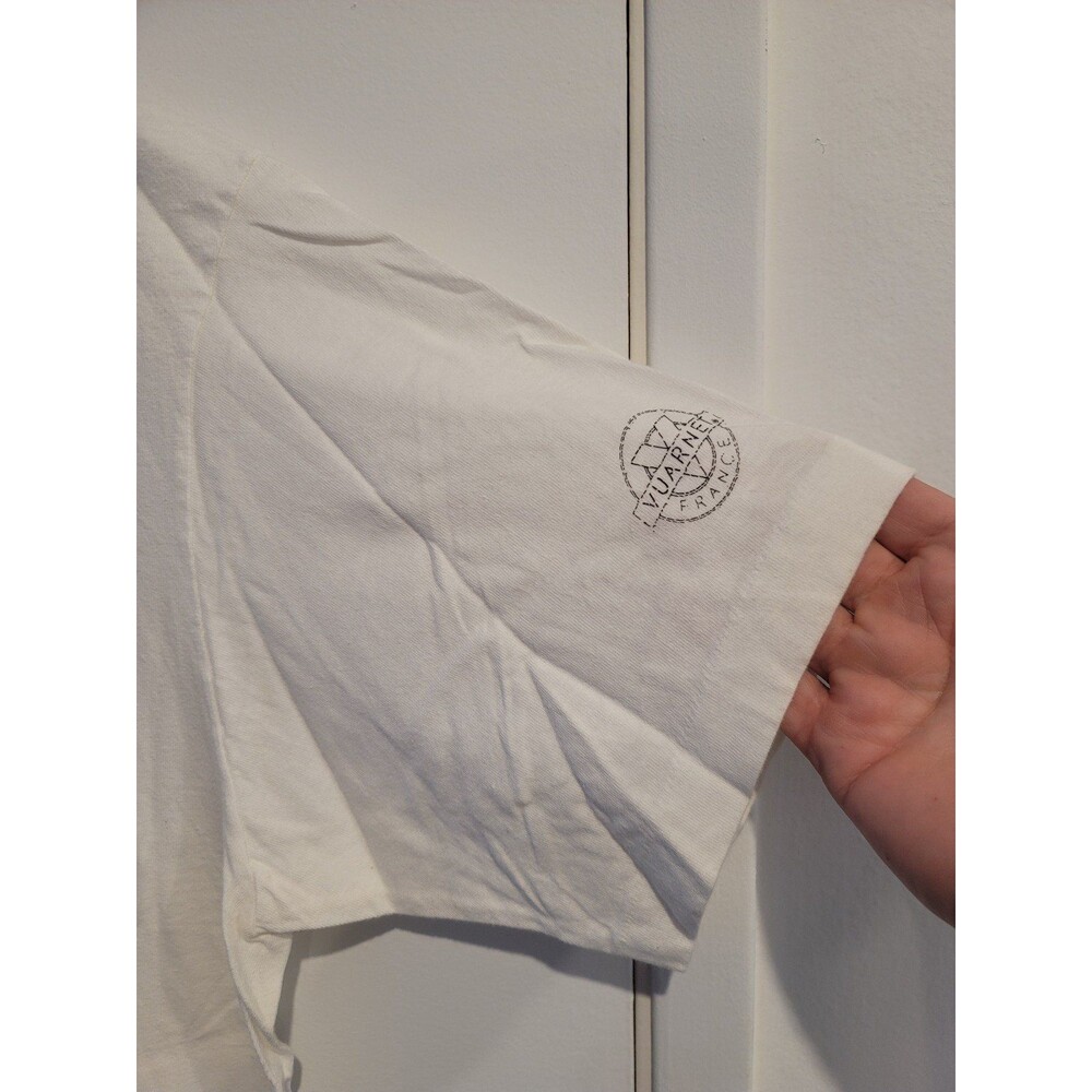 Vintage 90s Vuarnet France T Shirt Adult XLarge White USA Made Mens - Picture 4 of 10